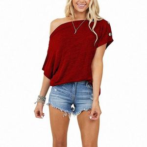 Design Ladies Black Off-Shoulder T-<b>Shirt</b> Casual Knitted Sleeveless for Women Breathable Design - Product Image 2