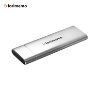SSD Internal Portabel Baru Pabrik PSSD USB 3.2 Gen2 Tipe-C 128GB 256GB 512GB 1TB 2TB 4TB Tahan Guncangan Ringkas