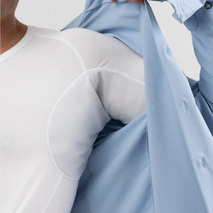 Sous-vêtement thermorégulateur anti-transpiration en <span class=keywords><strong>laine</strong></span> mérinos anti-odeurs – Fini les taches de sueur – T-shirt - Product Image 3