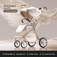 Poussette bébé pliable légère en alliage, pivotante à 360 degrés, idéale pour les voyages, capacité de charge de 22 kg, pour nouveau-nés