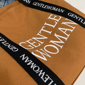 Sacs fourre-tout en toile personnalisés de <span class=keywords><strong>haute</strong></span> qualité, matériaux en toile, sacs de luxe pour femmes/étudiants/collégiens - Product Image 3