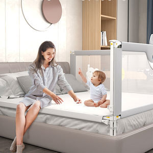 Rampe de lit gonflable Rampe de lit pour enfants Clôtures de sécurité modernes pour la protection des bébés Rampe de lit portable pour la maison - Product Image 3