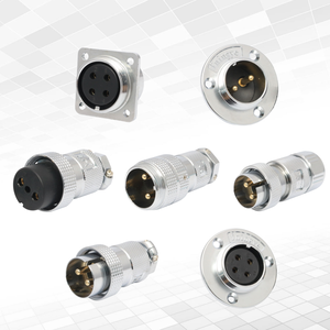 Chất lượng cao GX25 4 pin nữ và nam thẳng công nghiệp cắm ổ cắm cáp điện hàng không kết nối - Product Image 1