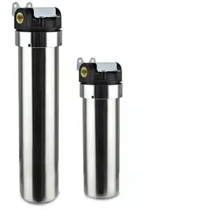 Boîtier de filtre à eau en acier inoxydable 5 pouces 10 pouces 20 pouces