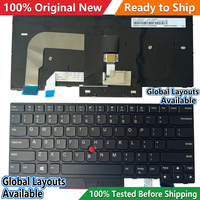 Nouveau clavier d'ordinateur portable rétroéclairé avec disposition américaine pour Lenovo ThinkPad T470 T480 A475 A485, clavier de remplacement avec trackpoint