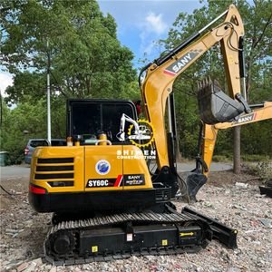 รถขุดตีนตะขาบ SANY SY60c-9 มือสอง ลดราคาพิเศษ เครื่องยนต์ Isuzu ปั๊มไฮดรอลิก เกียร์คุณภาพสูง มีสินค้าในสต็อก - Product Image 2