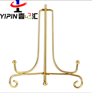 Supports métalliques écologiques modernes <span class=keywords><strong>en</strong></span> argent pour assiettes décoratives, présentoirs de livres, et chevalets élégants <span class=keywords><strong>en</strong></span> argent pour la maison - Product Image 6