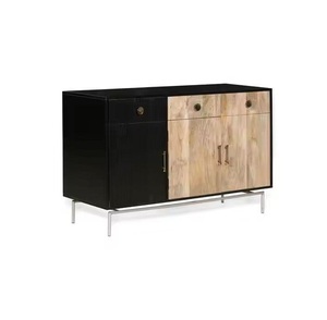 El mejor gabinete Vintage para sala de estar, muebles de almacenamiento para el hogar rústicos industriales, Metal de hierro de madera de mango antiguo sólido para dormitorio de Hotel - Product Image 1