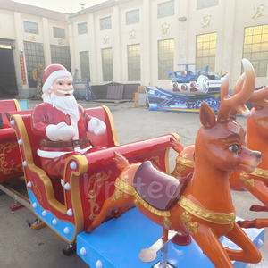 Attractions de la Feria <span class=keywords><strong>Tema</strong></span> 2025, Train de Noël avec piste, Designs de Noël, Train de Noël à vendre - Product Image 2