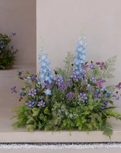 Plantes Artificielles Haut de Gamme : Delphinium Violet, Campanule, Fleur Papillon – Décoration Douce pour Intérieur, Salon et Vitrine - Product Image 2