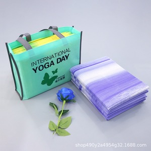 เสื่อโยคะพีวีซีแบบพกพา พับได้สำหรับนักเรียนงีบหลับ - Product Image 3