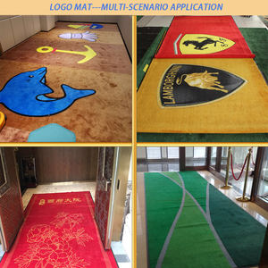 Alfombra de Nailon Personalizada con Logotipo de Moda 2026, Tapete para <span class=keywords><strong>Puerta</strong></span> con Logotipo para Interiores y Exteriores, Entrada Comercial - Product Image 2