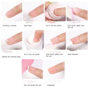 ผงอะคริลิคสำหรับทำเล็บแบบจุ่ม ยี่ห้อสั่งทำได้ ขายส่งอุปกรณ์ทำเล็บ - Product Image 5