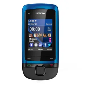 NokiaC2 GSM slider Bluetooth funzione di musica mobile per studenti senior Nokiaphone mobile