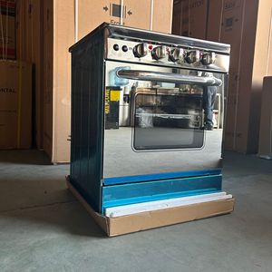 Fornello a 4 fornelli elettrici con forno a comando indipendente con forno integrato in acciaio inossidabile a quattro elettrici - Product Image 2