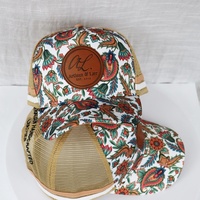 Casquette de baseball en maille de haute qualité, prix d'usine, vente en gros, casquette de baseball à visière haute, 5 panneaux, logo brodé, casquette de camionneur pour hommes