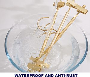 Juego de Perchas Metálicas Doradas para Pantalones al por Mayor - Product Image 5