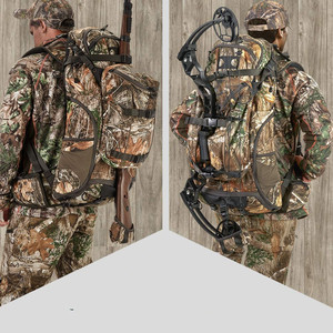 Sac à dos de chasse camouflage imperméable pour sports de plein air unisexe avec porte-arme et poches avant - Product Image 2