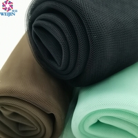 Spot Supply 100% Polyester 17g Américain Tulle Maille 20D Net Dye Warp Knit Power Mesh Tissu pour Voile De Mariée Doux Vêtements Robe