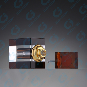 Cj-Sang Trọng Handmade 3Ml 6Ml Màu Đen Và Nâu K9 Tinh Thể Chai Tinh Dầu Cho Phụ Nữ Và Nam Giới Quà Tặng Lưu Niệm - Product Image 5