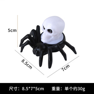 SPIDER Night Lights trang trí đạo cụ ánh sáng lên đồ chơi Halloween Halloween Halloween bí ngô đèn trang trí đèn lồng đồ trang trí LED Nến điện tử - Product Image 6