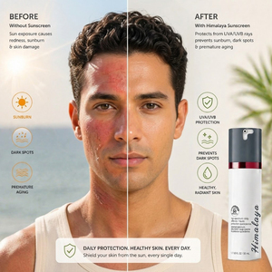 Custom Anti-Aging Peptide Face Sunscreen SPF 50 Firming Repair Hydrating Non-Greasy 2-in-1 Moisturizer <strong>Sunblock</strong> - Product Image 6