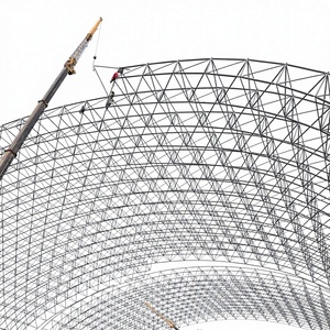 هياكل فولاذية مسبقة الصنع قابلة للطي، مظلة سقف فولاذية للمواقف، هياكل فولاذية لمواقف السيارات - Product Image 1