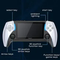 Console de Jeu Portable Rétro Andowell Project X 4,3 Pouces Wi-Fi avec 2000 Jeux Intégrés et Batterie 2500 mAh – Vente en Gros à Prix Abordable