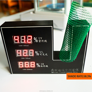 <span class=keywords><strong>Filet</strong></span> d'ombrage en HDPE renforcé, vert foncé, pour ferme, serre, chantier de construction, sécurité - Product Image 4