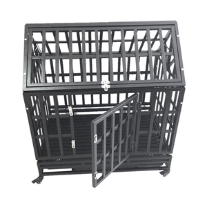 Chine galvanisé pas cher pour animaux de compagnie chien cages pour chiens 104x64x94cm