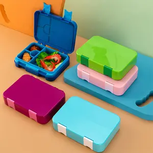 Buy Wholesale China Reusable Kids Lunch Box With Spoon Fork And