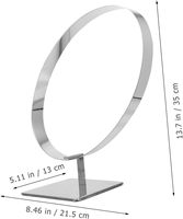 Présentoir métallique pour ceintures, présentoir de ceintures pour la décoration intérieure