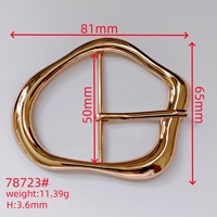 Broche Tri-Glide Personnalisée avec Logo pour Boucle, Alliage de Zinc Durable pour Sacs, Chaussures, Vêtements - Accessoire Imprimé de Style Occidental