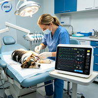 Moniteur de signes vitaux pour animaux à prix d'usine avec kits d'accessoires complets pour cliniques vétérinaires et hôpitaux