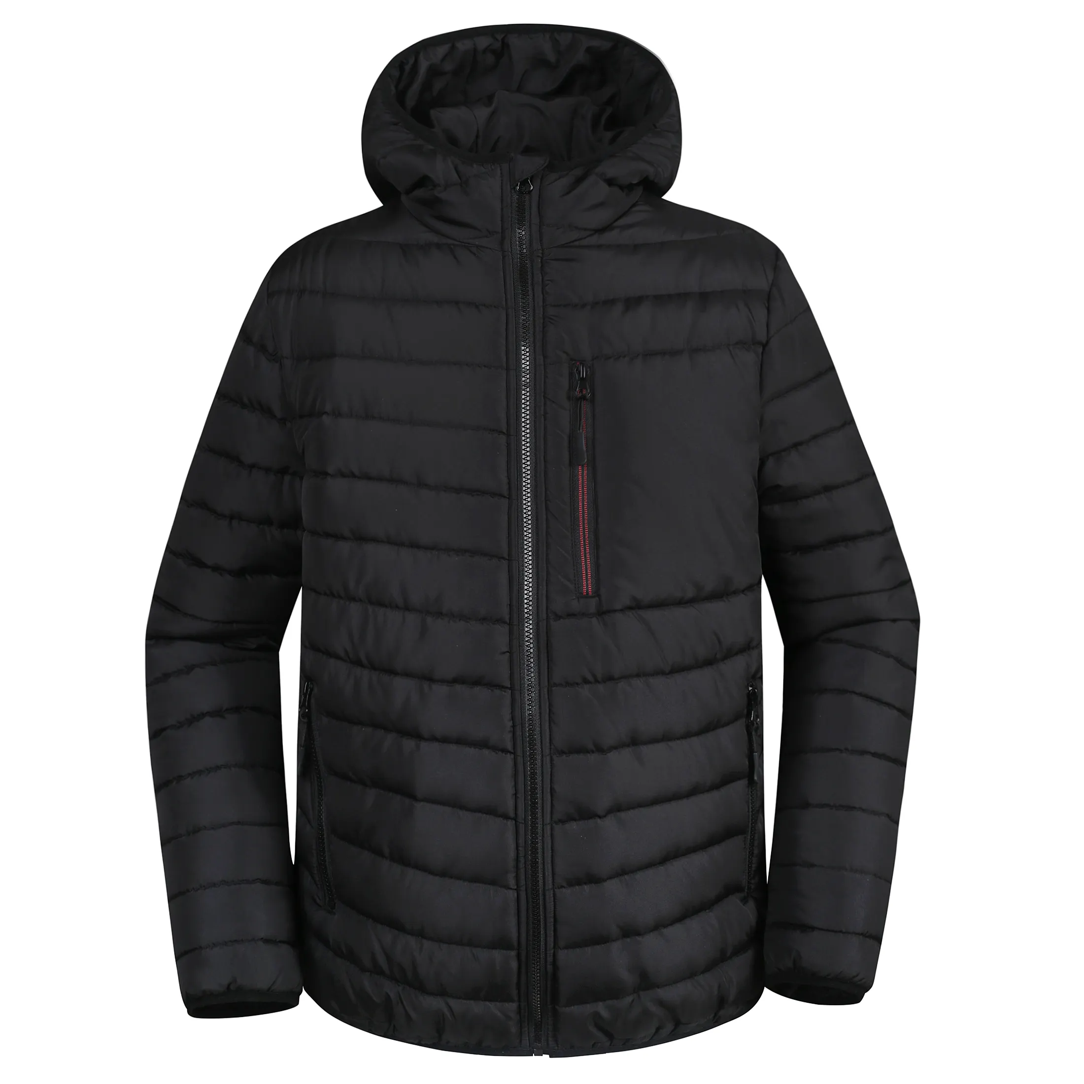 Custom Logo Detachable Hooded Lightweight Windproof Winter Warm Down Bubble Coats Waterproof Thicken Cotton Padded Puffer Jacket