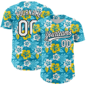 Maillot de baseball personnalisé, ambiance rétro, 100% polyester, respirant, évacuant l'humidité, séchage rapide, impression numérique par sublimation, unisexe, taille XL - Product Image 5