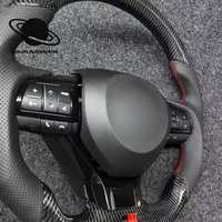Adaptation de volant automobile en fibre de carbone pour Lexus LC300 LX570 LX600 IS LS RX LX GX450 GX460 IS250 IS300 NX GX RCF