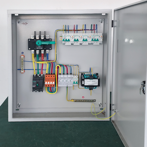 Boîtier de distribution d'énergie mural extérieur résistant aux intempéries avec appareillage électrique et fournitures d'éclairage - Product Image 2