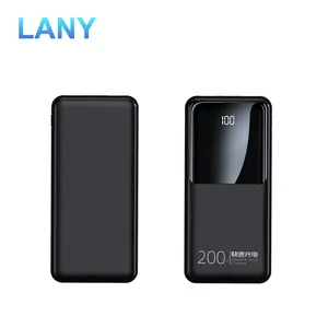 LANY завод PD 22,5 Вт Power Bank 10000 мАч Быстрая зарядка мобильного телефона внешний аккумулятор портативное зарядное устройство 20000 мАч PowerBank