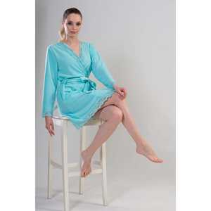 Bata de Dormir de Forro Polar para Mujer, Manga Larga, Suave y Casual - Product Image 3