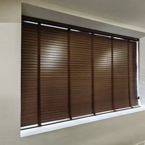 Persianas Enrollables de Madera de Alta Calidad, Persianas de Madera de <span class=keywords><strong>Tilo</strong></span>, Filtrantes, Duraderas y Ecológicas para Ventanas Corredizas - Product Image 6
