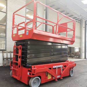 منصة رفع مقصية ذاتية الدفع تعمل بالبطارية مع وقت عمل طويل ومدى 16 متر للصيانة الداخلية - Product Image 2