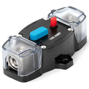 Interruptor de Circuito para Automóvil de 12 V CC, 30 A - 300 A, <span class=keywords><strong>Protector</strong></span> de Sobrecarga, Interruptor de Circuito de Reinicio Automático, Fusible Impermeable para Sistema <span class=keywords><strong>Solar</strong></span> - Product Image 1