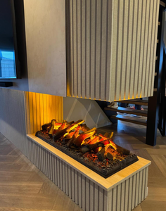 <span class=keywords><strong>Chimenea</strong></span> Eléctrica de Vapor de Agua Personalizada de Tamaño Pequeño (40, <span class=keywords><strong>50</strong></span>, 60 <span class=keywords><strong>cm</strong></span>) con Control Remoto por Aplicación y Efecto 3D - Product Image 6