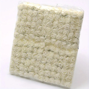 Bán Buôn Handmade DIY 144Pcs Hoa Hồng Nhỏ Bọt Hoa Đầu Trang Trí Đám Cưới Mini 2.5Cm Nhân Tạo Tăng Đầu - Product Image 6