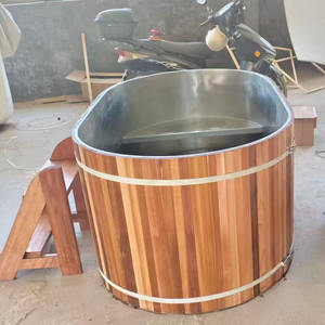 Nouvelle Arrivée Bain de Glace en Bois pour la Récupération Physique, Piscine Froide pour 2 Personnes avec Refroidisseur d'Eau - Product Image 4
