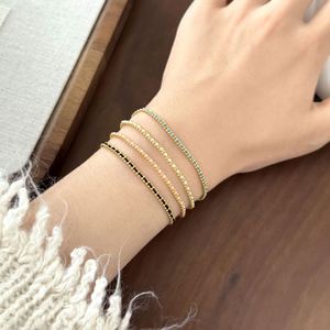 Dylam Unique Fine Jewelry 18K Gold Plated S925 Silver Woven Rope Women <b>Bangles</b> & <b>Bracelets</b> for Daily Dress-up - Product Image 5