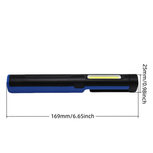 Lampe de travail LED COB mince rechargeable Lampe torche à pince magnétique Lampe d'inspection portable USB Mini lampe de mécanicien pour <span class=keywords><strong>garage</strong></span> - Product Image 5