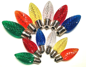 Ampoule <span class=keywords><strong>LED</strong></span> de remplacement Guanyi C9, alimentation CA avec culot E17 pour décorations de Noël - Product Image 1