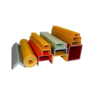 Toutes sortes de profilés FRP pultrudés en fibre de verre anti-feu et anti-corrosion avec service de traitement de coupe personnalisé - Product Image 1